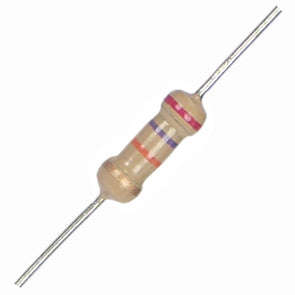 Resistor 0.5w rnd c/f 180k erd-14tj-184