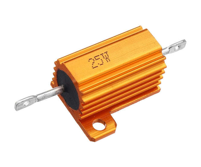 Resistor 25w aluminum w/w 5% 0e1 25w-0e1-j