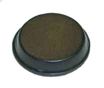 Feet rubber stick-on 19x4mm rnd rf-020-bk