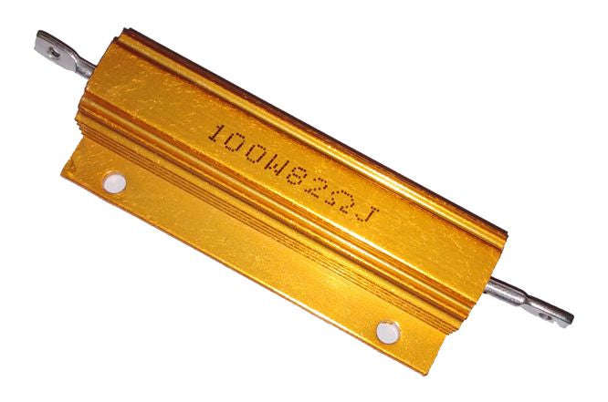 Resistor 100w aluminum w/w in 50w case 5% 120e 100w-120r-j