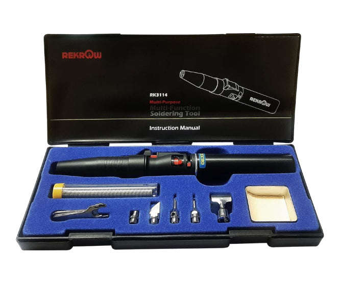 40 watt gas soldering iron + 10-pcs tool kit sn7327 / rk3114