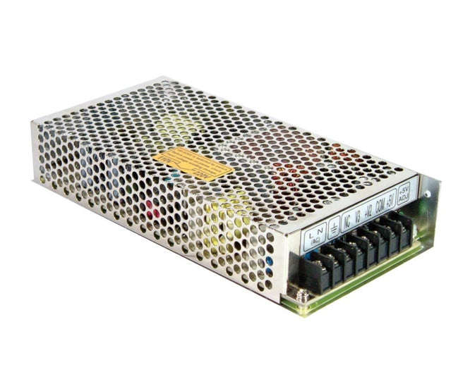 Power supply encl i=220 o=5,12,24,-12 125w rq-125d
