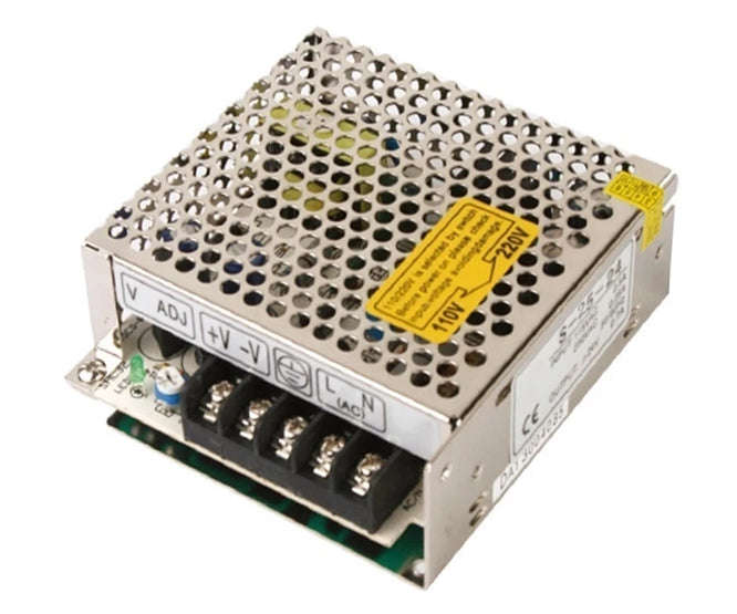 Power supply encl. i=220v o=15v 1.7a 35w s-25-15