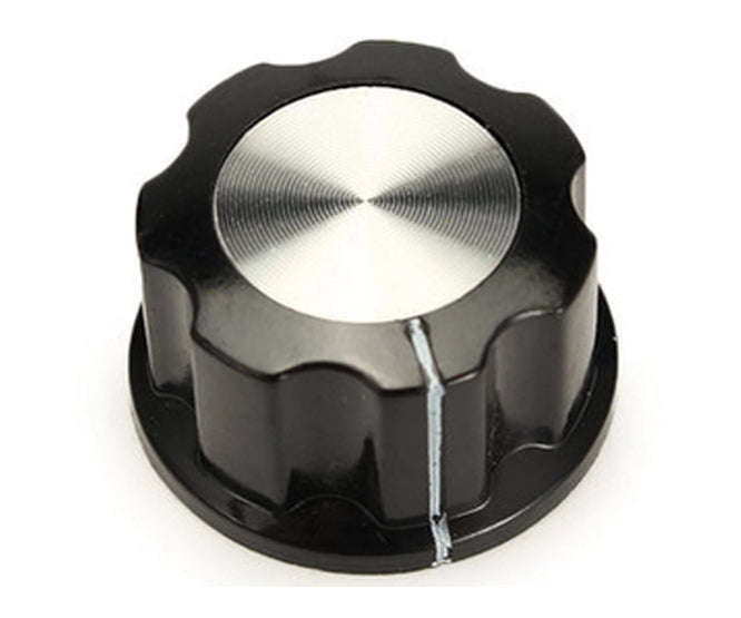 Knob bakelite/plastic with line 20x13x6.4 s8860