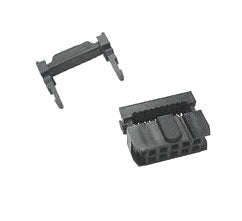 Socket idc 12w with strain-relief yrf12