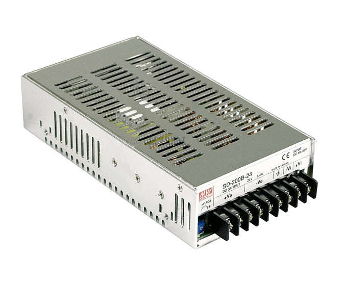 Dc-dc converter enc i=24v o=48v 4a2 sd-200b-48