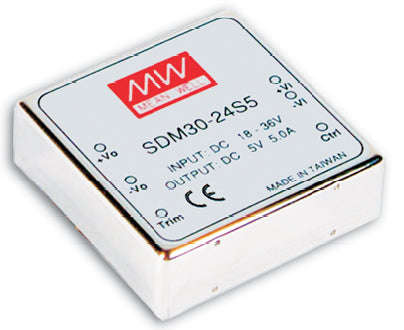 Dc-dc converter pcb i=12 o=15 1a7 sdm30-12s15