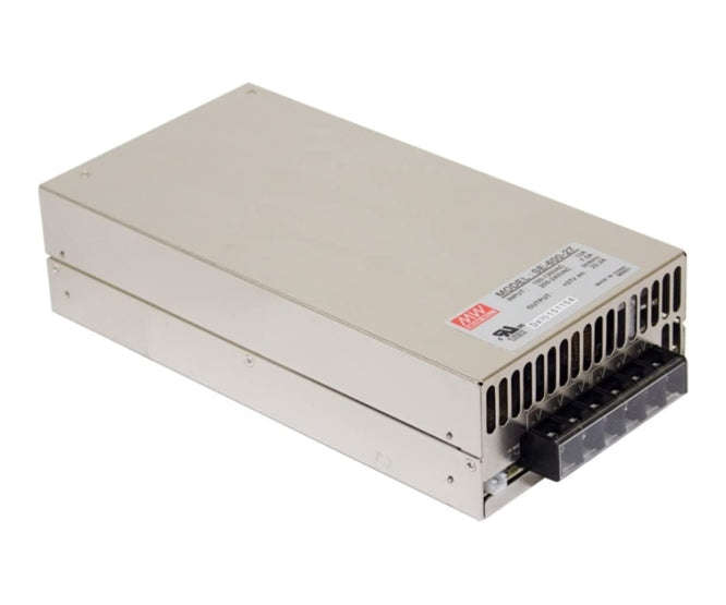 Power supply encl. i=220v o=12v 50a 600w se-600-12