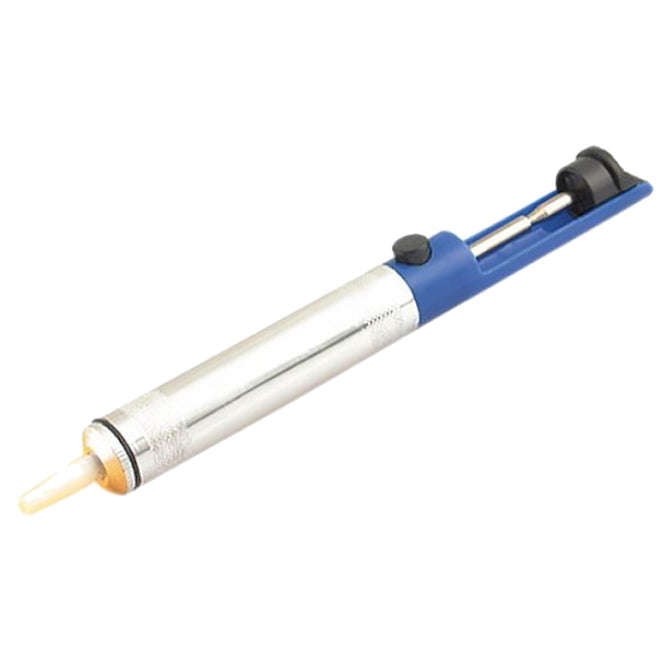 Desoldering pump silver/blue sn7300
