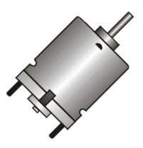 Dc brush motor 33x28 12vdc 0a14 6k rpm src-365sa-15130-51