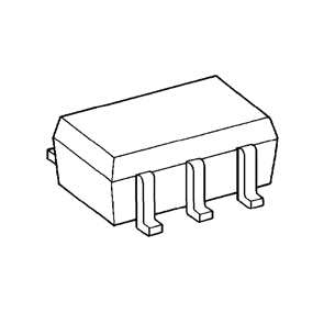 Ic smd not gate 1ch tc7slu04fu tc7slu04fute85