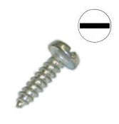 Screw #4 self tapper 2.8x9.5m flat head st-#4