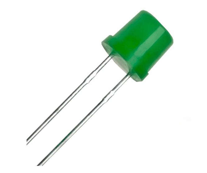 Led 5mm di-gr rnd/flt 4mcd sug15d