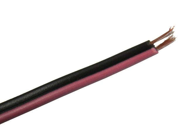 Twin flex cable black/pink 0.5 - debulk sw-103(pink/black)