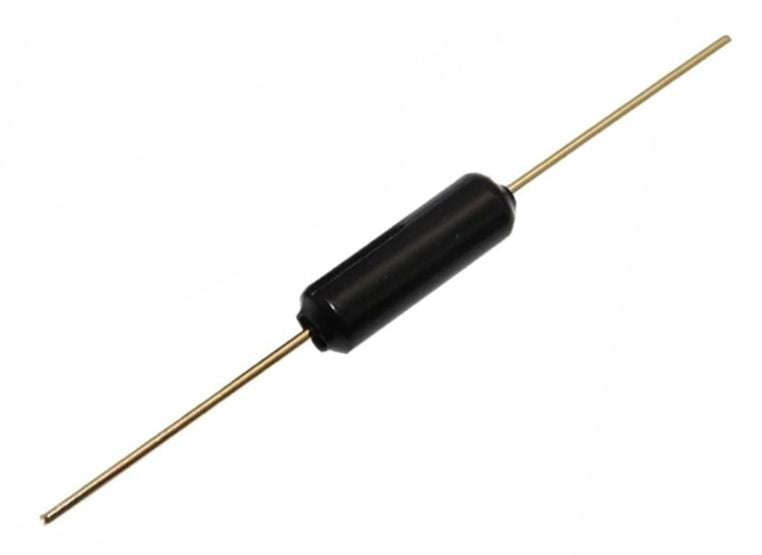 Tilt switch axial pcb hor=on 12v sw-200dr-pet