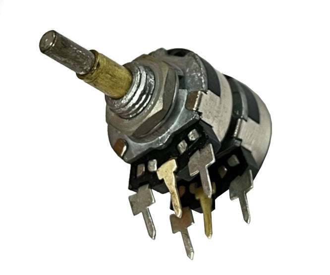 Potentiometer s/t lin pcb 16mm dual 100k t16dhm04u104a11