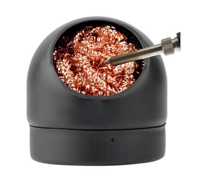 Soldering iron tip cleaner with steelwool abc-599b