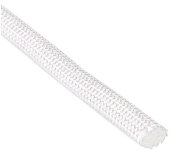 Silicon fiberglass sleeving id=5.0mm th=0.30mm white-debulk t5-fiberglass sleeving