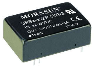 Dc-dc converter i=48vdc o=5v @ 1.2a urb4805zp-6wr3