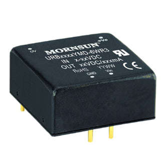 Dc-dc converter dil i=48v o=5v 1.2a urb4805ymd-6wr3