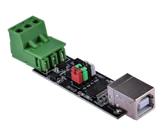 Usb type-b to rs485 interface pc board - ft232 usb-485