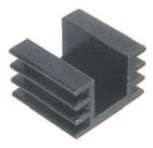 Heatsink to220 black 3.2mm hole 15x30x20mm 170511