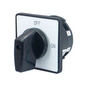 Rotary switch 32a 2pole-2positions 64x64mm cs-lw26-o/f-32a/2p