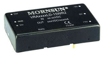 Dc-dc converter dil i=12 o=+/-15v vra1215d-20wr2