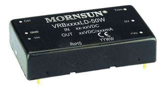 Dc-dc converter dip i=24 o=24v 50w vrb2424ld-50w