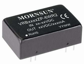 Dc-dc converter i=12v o=5v 1.2a vrb1205zp-6wr2
