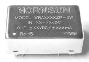 Dc-dc converter dil i=12 o=+&-15v wra1215zp-3w