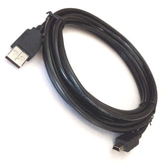 Lead usb a-plug to 5p mini b-plug 1m black zr07016