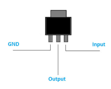 AMS1117-3.3 voltage regulator