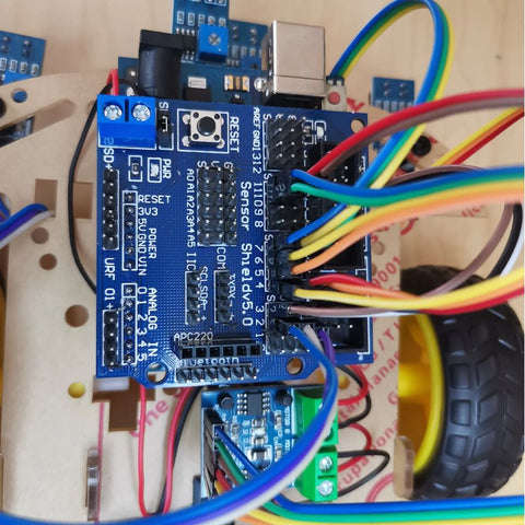 2WD Arduino DIY Robot Chassis and Electronic Kit