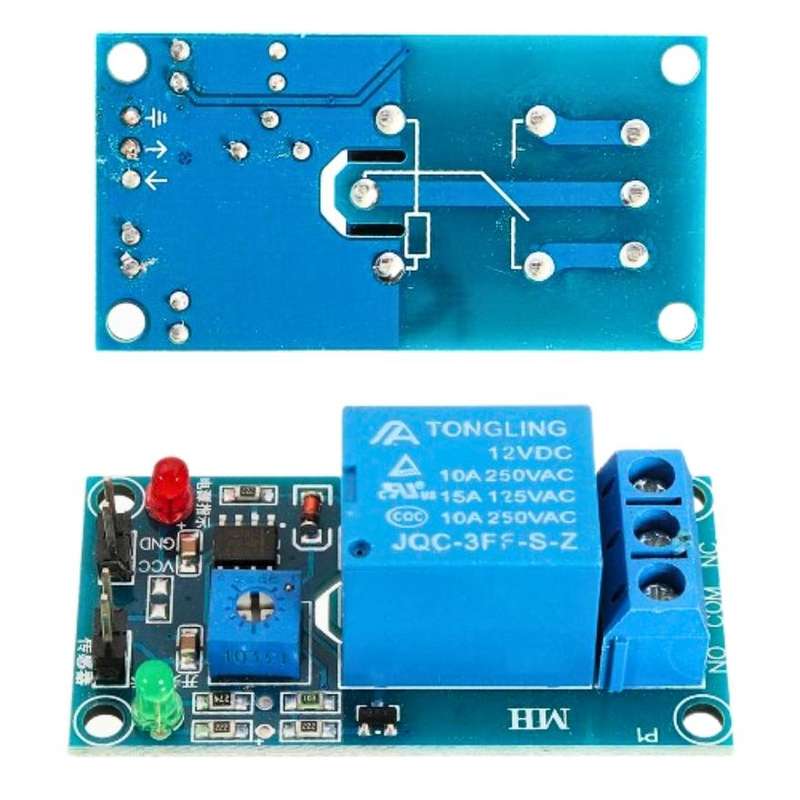 Rain sensor module with relay module 12V