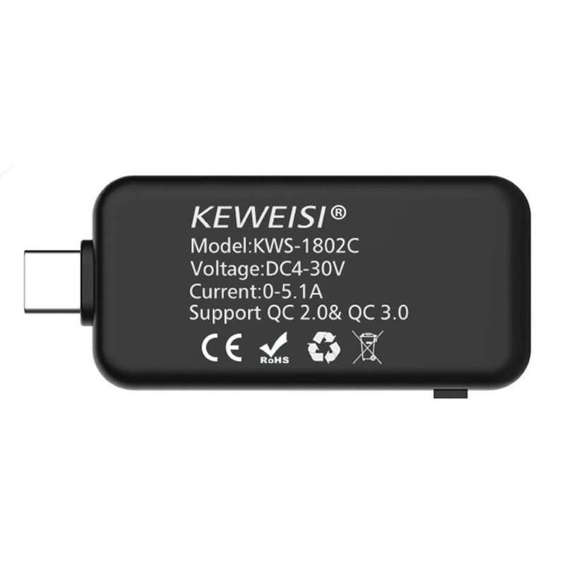 Multifunctional C-type Volt/Amp Meter
