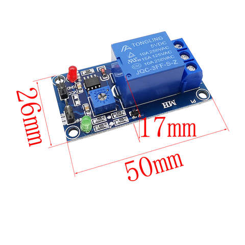 rain sensor module dimensions