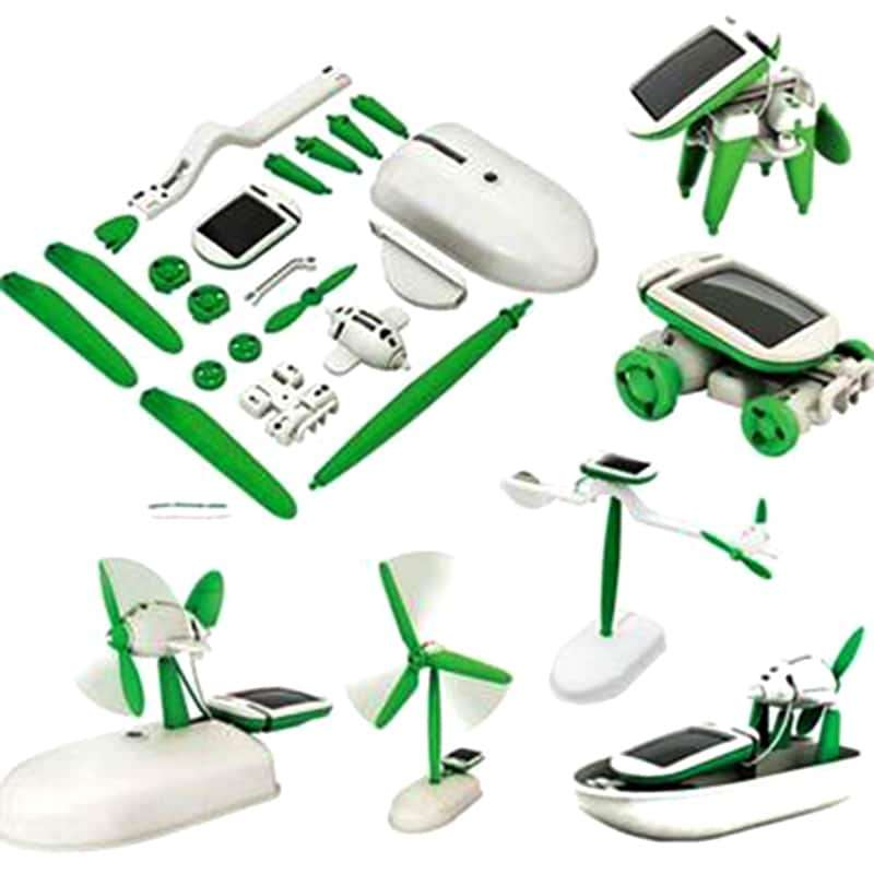 6-in-1 Educational Solar DIY Kit