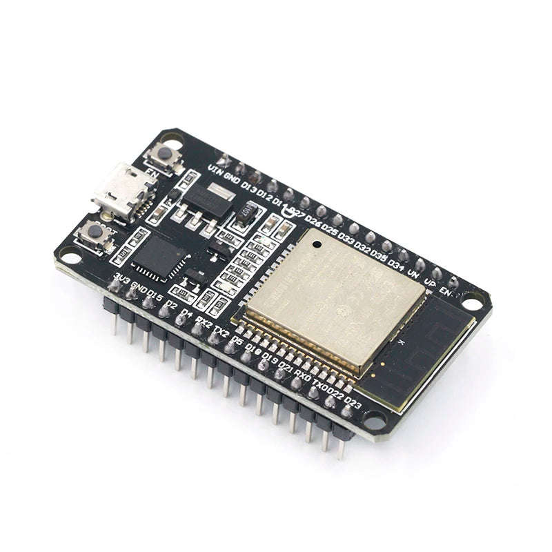 ESP32 development board with WiFi and Bluetooth