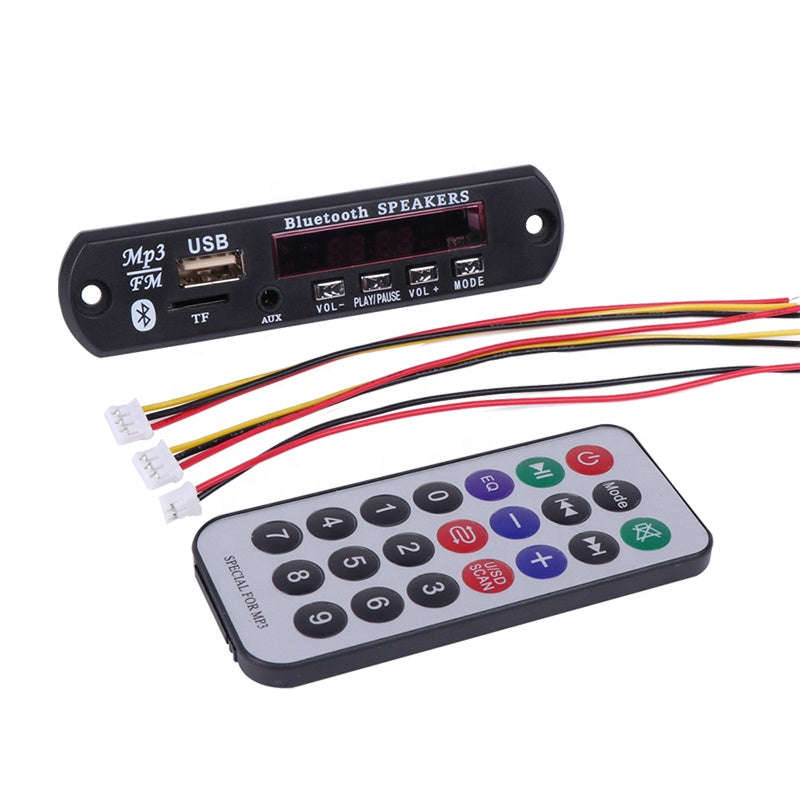 Bluetooth MP3 Decoding with SD, USB and FM
