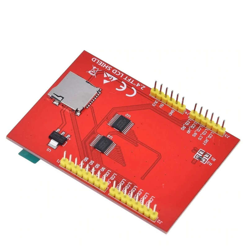 TFT LCD Touch Screen Shield 2.4 inch & microSD card reader for Arduino Uno