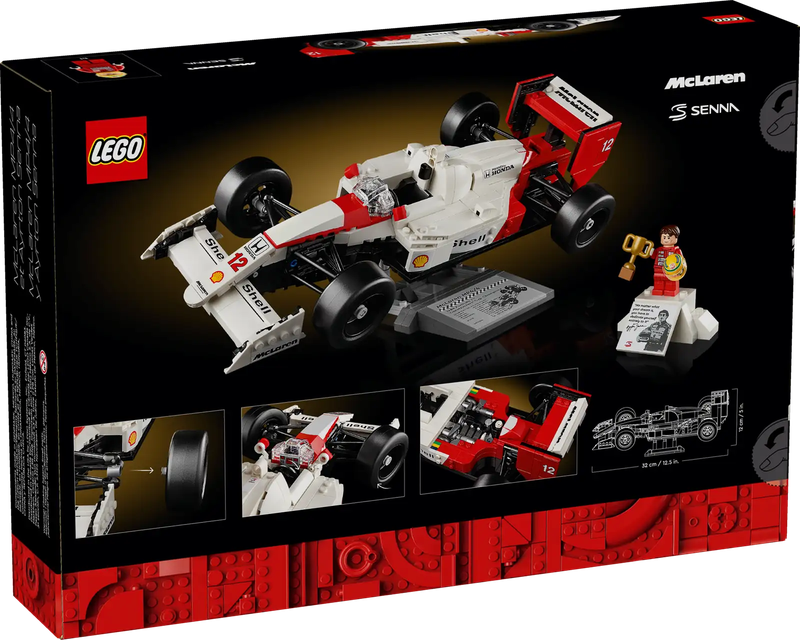 LEGO® Icons McLaren MP4/4 & Ayrton Senna (10330)