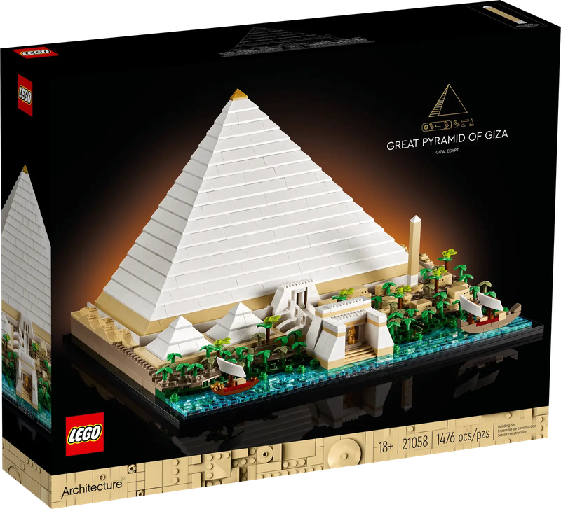 LEGO® Architecture Great Pyramid of Giza model (21058)