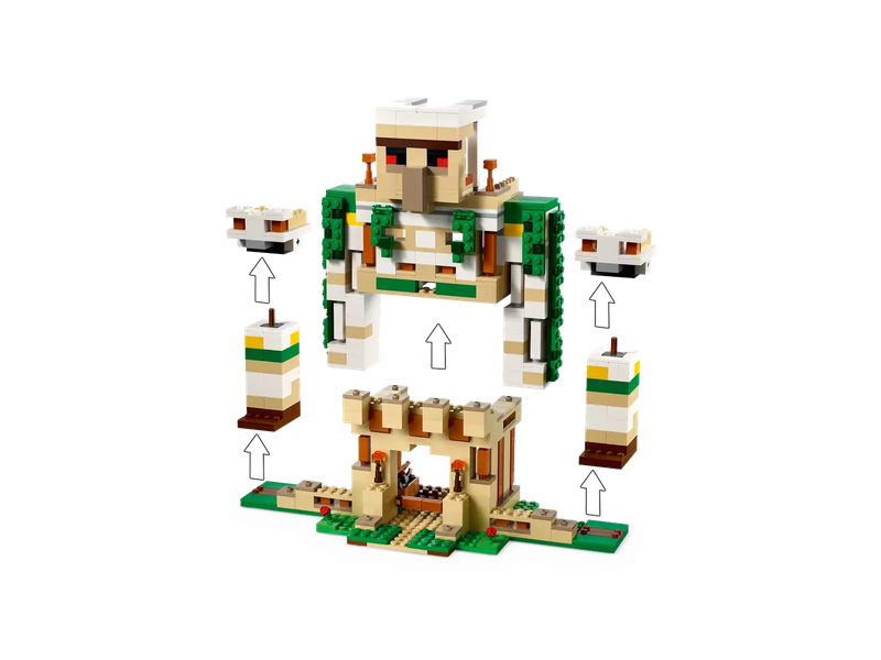 LEGO® Minecraft® The Iron Golem Fortress (21250)