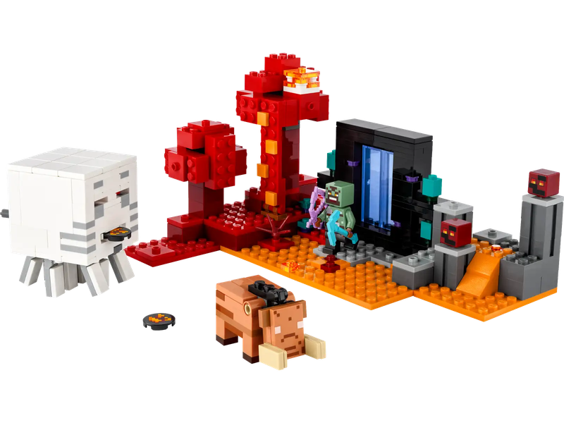 LEGO® Minecraft The Nether Portal Ambush (21255)