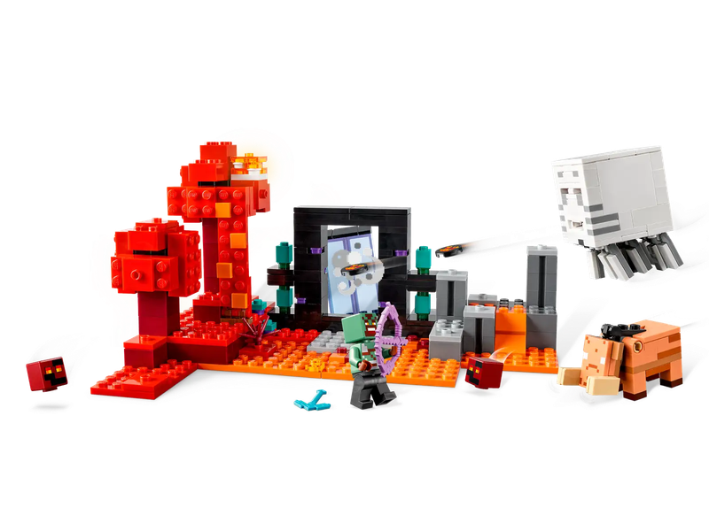 LEGO® Minecraft The Nether Portal Ambush (21255)