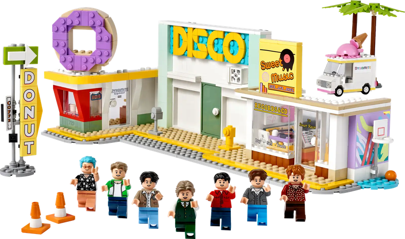 LEGO® Ideas BTS Dynamite (21339) music video set