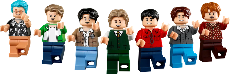 LEGO® Ideas BTS Dynamite (21339) music video set