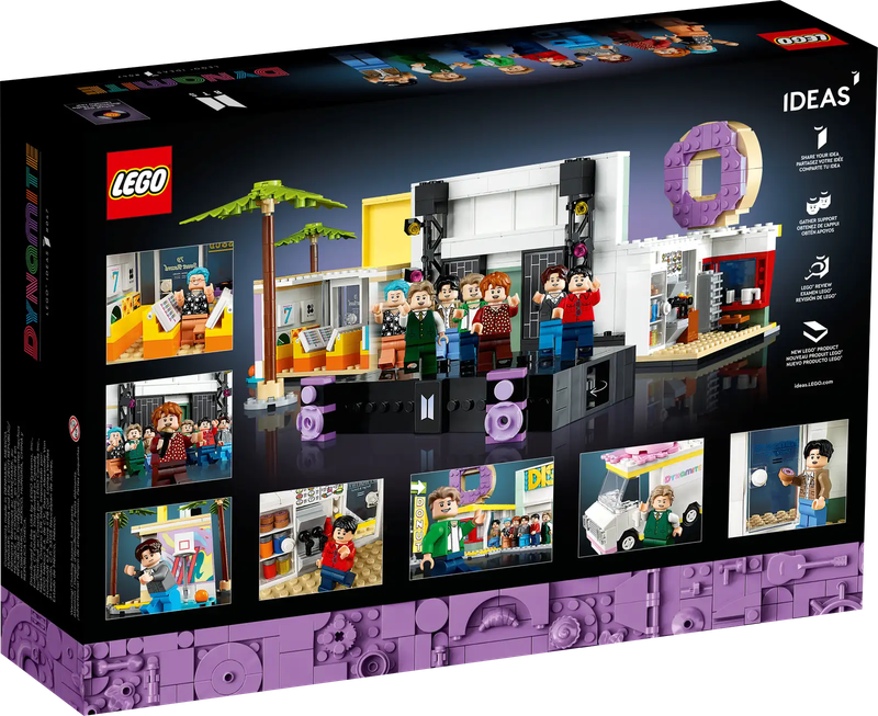 LEGO® Ideas BTS Dynamite (21339) music video set