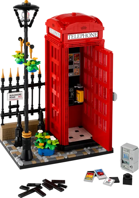 LEGO® Ideas Red London Telephone Box (21347)